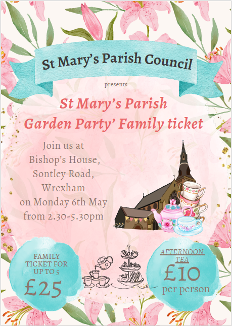Parish Garden Party - 6th May