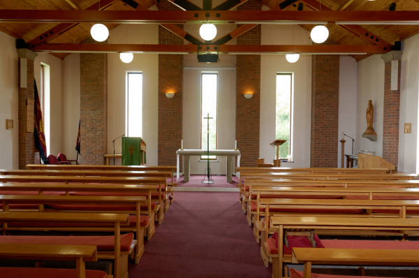 Inside Holy Family Church, Coedpoeth